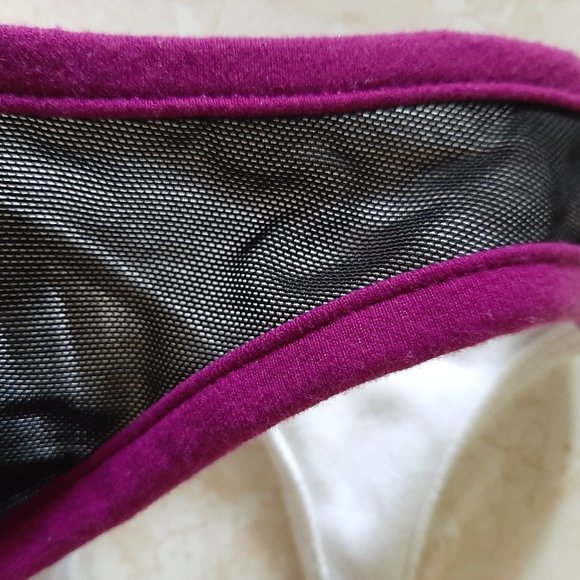 Omberry  White Tank Top Yogawear Open Back Small - Picture 8 of 9